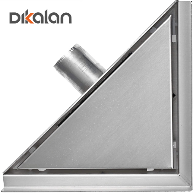Triangle Shower Floor Linear Drain