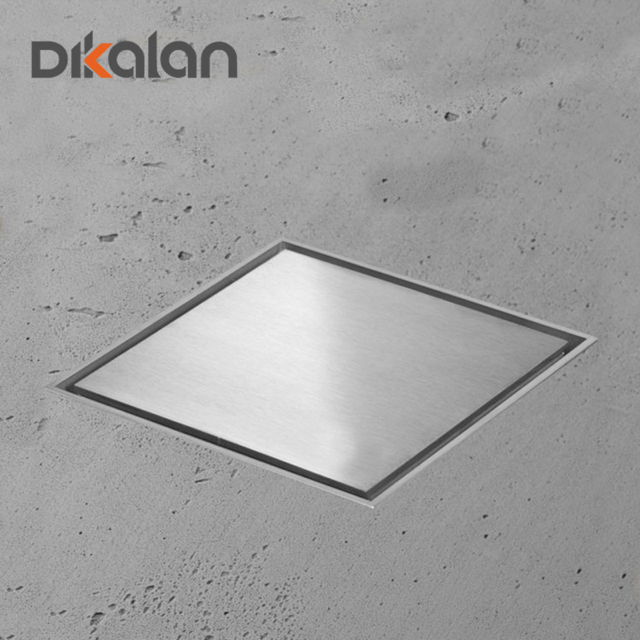 26 Inches Luxe Linear Shower Drain Squares